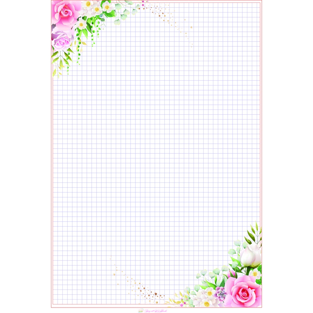 Giấy hoa A4 Hà Thanh