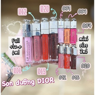 (MINI và FULL) Son dưỡng Dior Addict Lip Maximizer