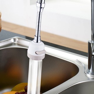 Đầu vòi xoay 360 độ dây inox có 2 chế độ bật nước