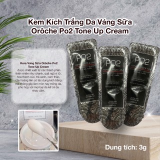 Gói kem dưỡng nâng tông da Orôche PO2 Tone Up Cream 3g