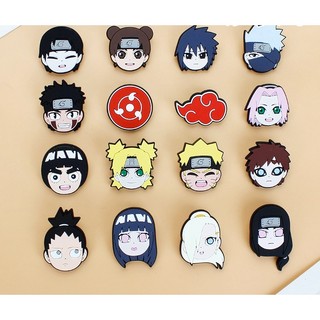 Ghim Cài Giày Hình Anime Jibits Itachi Sasuke Jibitz Croc Charm Naruto Kakashi Croc Jibbits Dễ Thương Cho Nữ