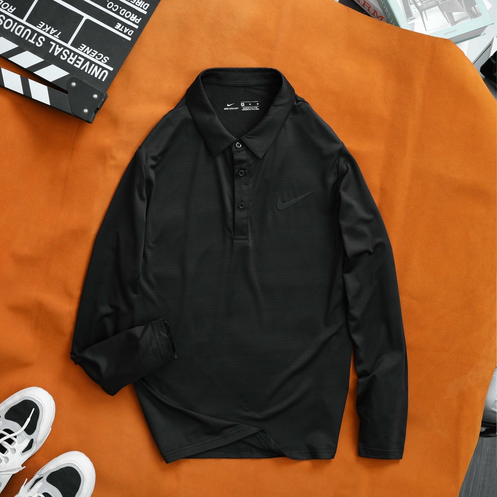 ÁO GOLF TRƠN DÀI TAY CỐ BẺ, LỖ KIM, HÀNG QC CAO CẤP