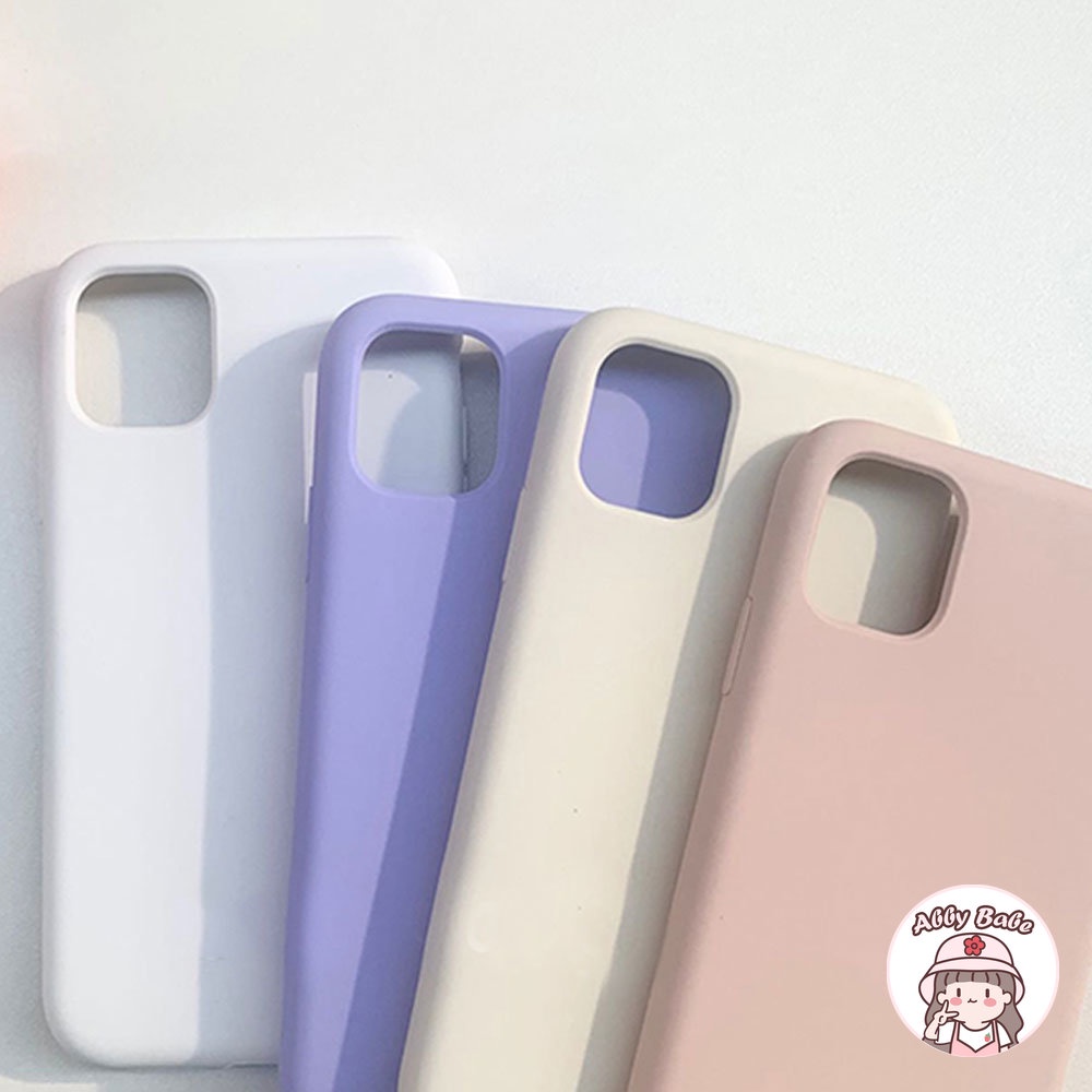 Ốp Điện Thoại Silicon TPU Mềm Mỏng Chống Va Đập Màu Kẹo Cho IPhone 14 Pro Max 11 7Plus 13 12 11 Pro Max X XS XR