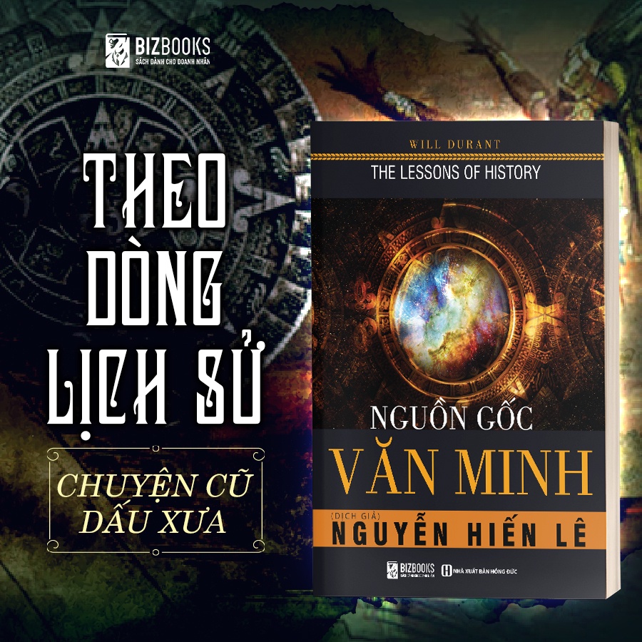 Sách - Nguồn Gốc Văn Minh Dịch giả Nguyễn Hiến Lê - Bizbooks TẶNG kèm SÁCH NÓI, SỔ TAY và Bookmark