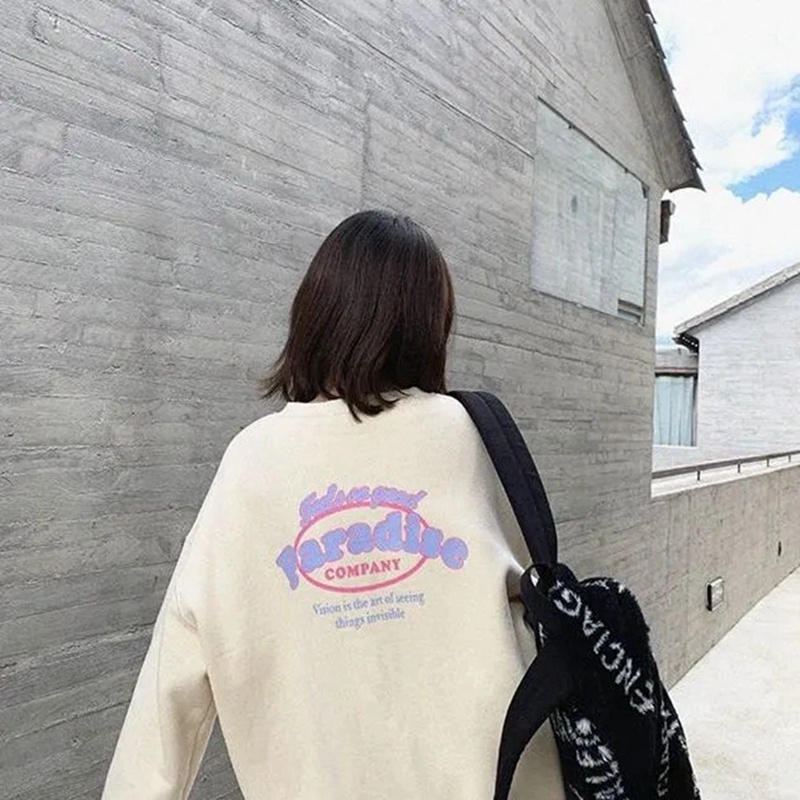 NRVP Áo Thun Nữ Dài Tay Phong Cách Hàn Quốc Mới 2023