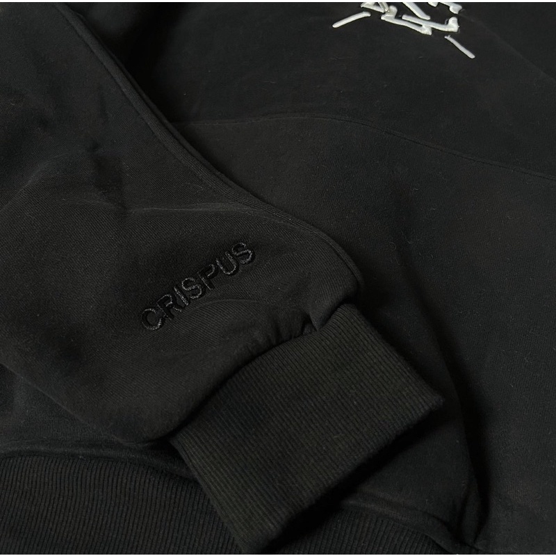 ÁO HOODIE LOGO ĐEN