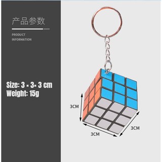 Móc Khóa Hình Khối Rubik Độc Đáo