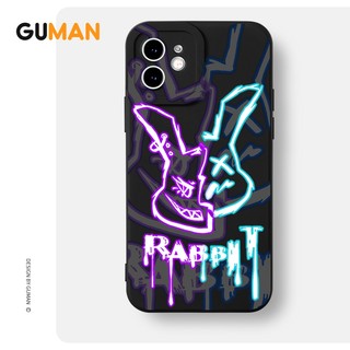 Ốp lưng GUMAN Mềm ngầu nam màu đen dễ thương đẹp Cho iPhone 17 16 15 14 13 12 11 Pro Max SE 2020 X XR XS 8 7 ip 6S 6 Plus kute XYB1140
