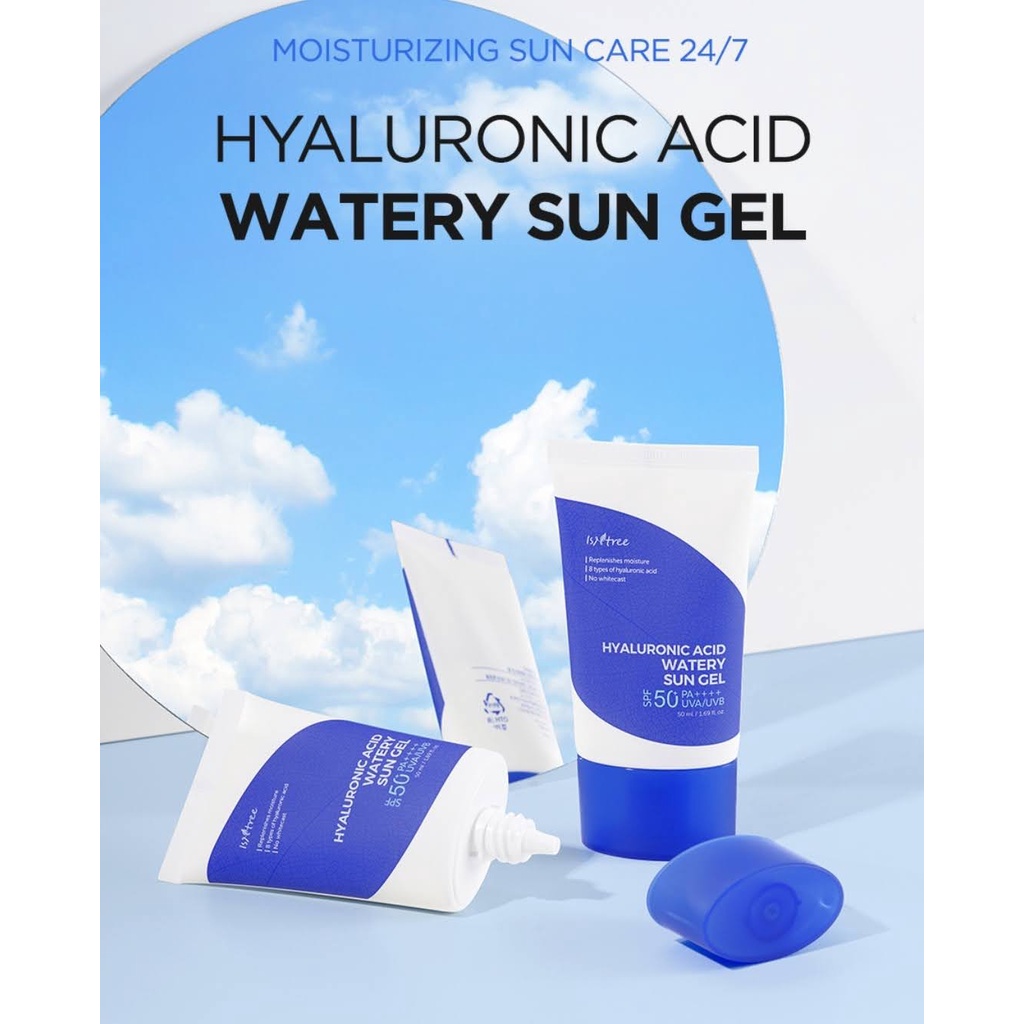 Kem Chống Nắng Hóa Học isntree Hyaluronic Acid Watery Sun Gel Dạng Gel