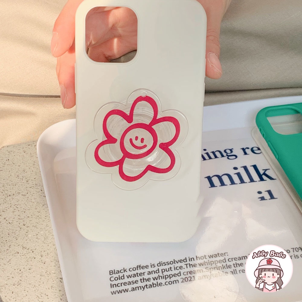 Ốp Điện Thoại TPU Mềm Họa Tiết Hoạt Hình Chống Mồ Hôi Có Giá Đỡ Cho IPhone 14 Pro Max 11 7Plus 13 12 11 Pro Max X XS