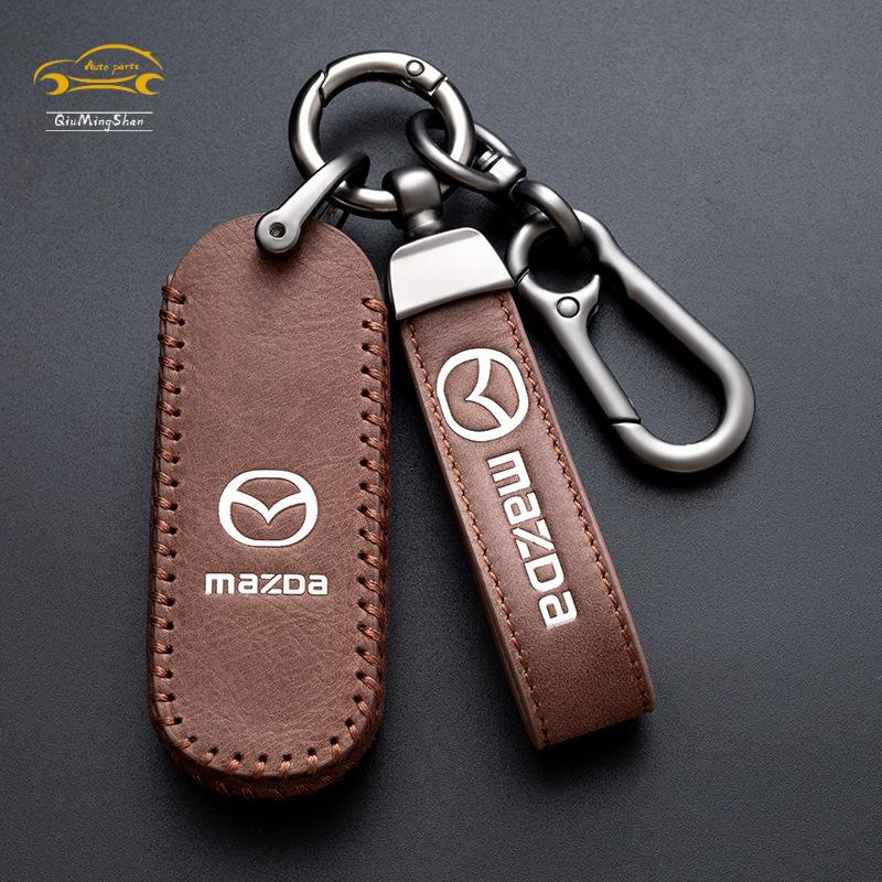 Bao Da Đựng Chìa Khóa Xe Hơi Mazda CX5 CX4 CX3 Atzma Mazda3 Mazda5 Ốp