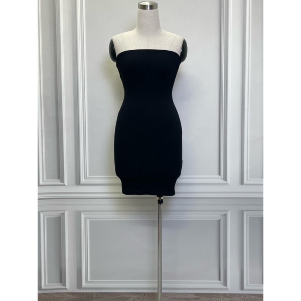 New nguyên tag váy HM hàng hiệu chính hãng thời trang nữ V567 màu đen size S thanh lý ký gửi
