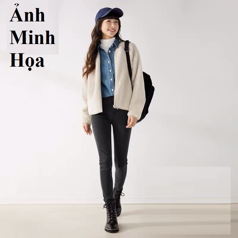 Áo khoác lông 2 mặt NB có mũ