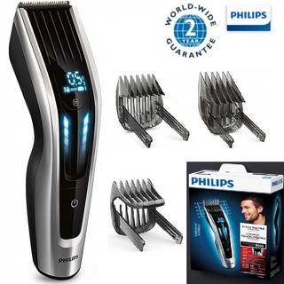 [BH 2 NĂM] Tông đơ cắt tóc cao cấp Philips HC9450/15 - Đầu cắt lưỡi Titanium, tích hợp 3 cữ lược, pin Li-Ion