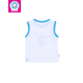 Áo sát nách AL0024 trắng- HELLO BB (hình in ngẫu nhiên)