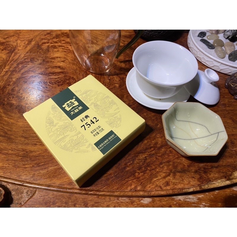 Bánh Trà Phổ Nhĩ Sống 150g- Đại Ích- Mãnh Hải 7542