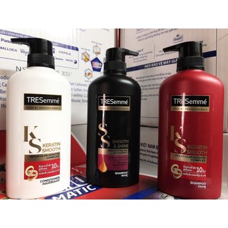 DẦU GỘI / XẢ TRESEMME KERATIN SMOOTH THÁI LAN ( 370ML)