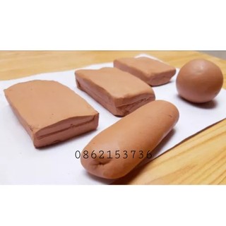 10 kg đất sét cao lanh màu đỏ bát tràng - đất sét điêu khắc - nguyên liệu học tập cho bé - 10kg đỏ