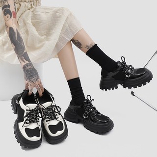 Giày da nữ oxford hack chiều cao 7 cm Tao.baotrend.Hn