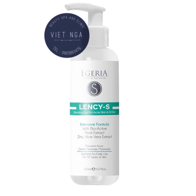 Sữa rửa mặt LENCY-S Cleansing Gel