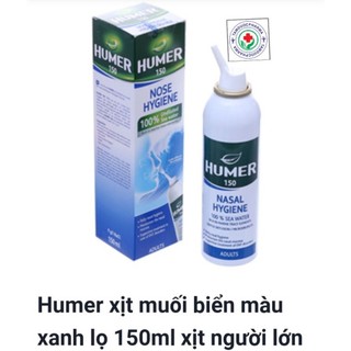 Humer xịt muối biển 150ml pháp