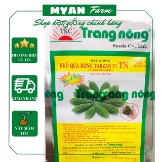 Hạt giống khổ qua rừng tarzan trang nông * gói 10 hạt