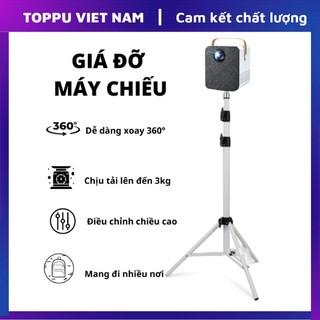 Giá đỡ máy chiếu 3 chân chắc chắn tiện dụng sức chịu đựng cao phù hợp với nhiều loại máy chiếu