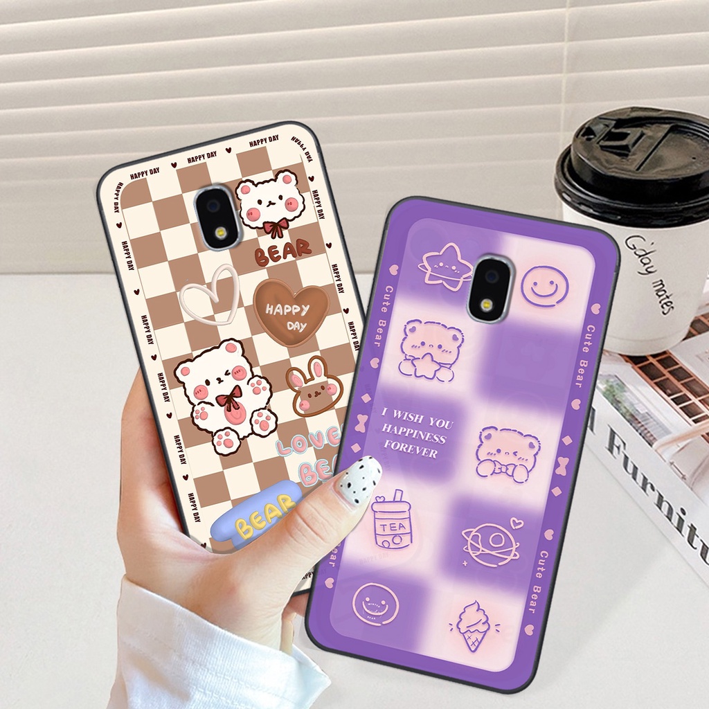 Ốp Samsung J5 Pro gấu cute gấu dễ thương nhiều màu sắc ốp xinh cá tính