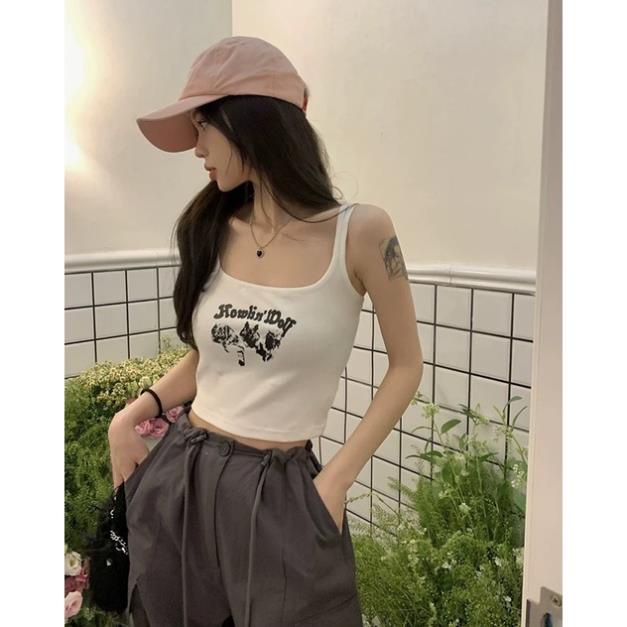 Áo Bra Chữ Softie 2 Dây Kép Dáng Lửng Có Đệm Ngực Trend Mới 6603