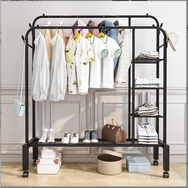 [BAO GIÁ SHOPEE] GIÁ TREO QUẦN ÁO MẪU MỚI 3TRONG 1  ĐỂ GIÀY CÓ MẪU TREO MŨ, GIÀN PHƠI QUẦN ÁO GẤP GỌN