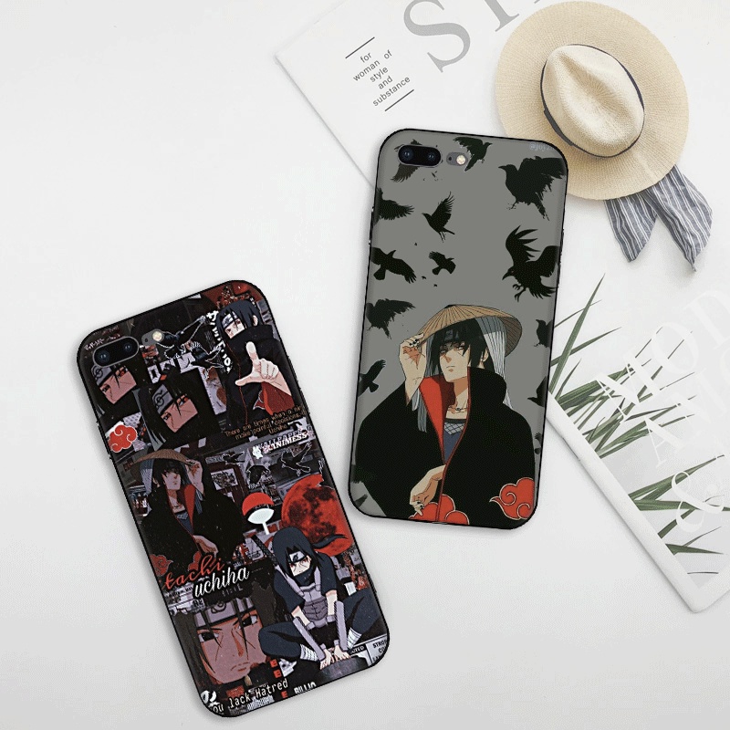 Ốp Điện Thoại Hình Naruto Uchiha Itachi Cho iPhone 5 5s SE 2016 6 6s 6Plus 6sPlus 7 8 SE 2020 7 8Plus X XS XR XS Max