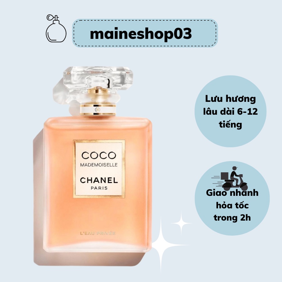 Nước hoa nữ dầu thơm coco hồng dung tích 100ml