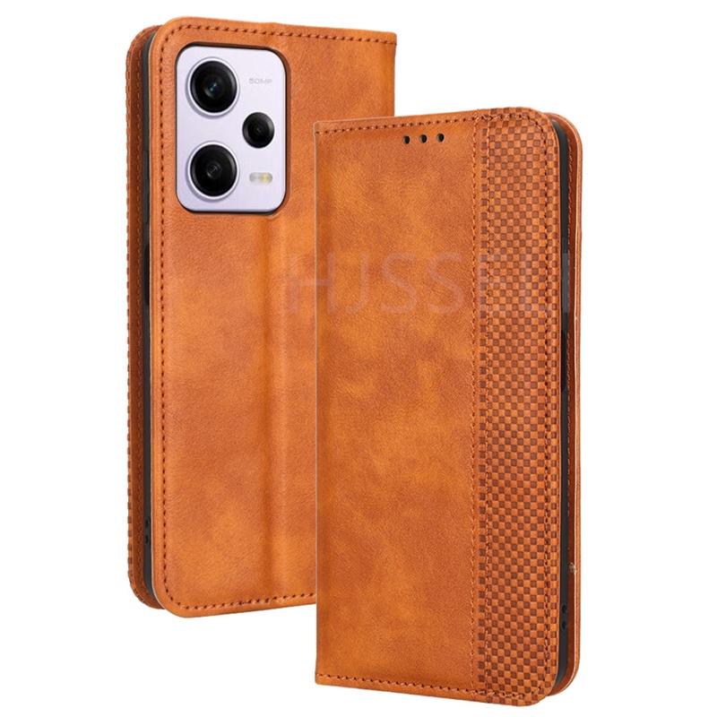 Ốp Dạng Lật Bằng Da PU Dành Cho Redmi Note 12 Pro 5G Realme Note12 Pro Plus 5G