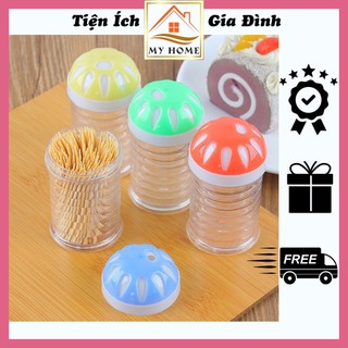 Hủ đựng tăm xỉa răng, hộp đựng tăm, lọ tiêu