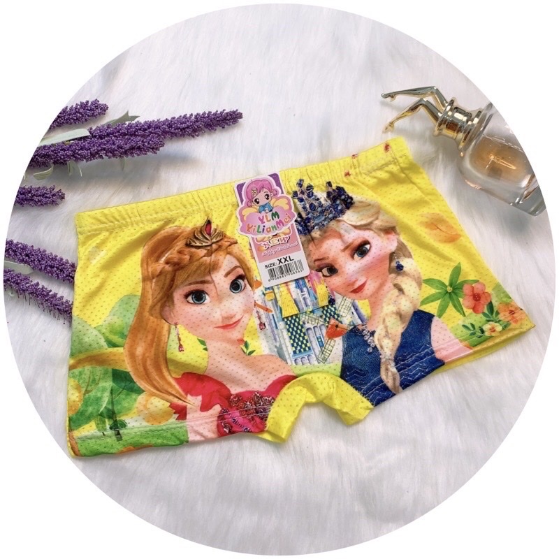 Quần chíp đùi cho bé gái, thun lạnh thông hơi, co giãn đàn hồi tốt TE1