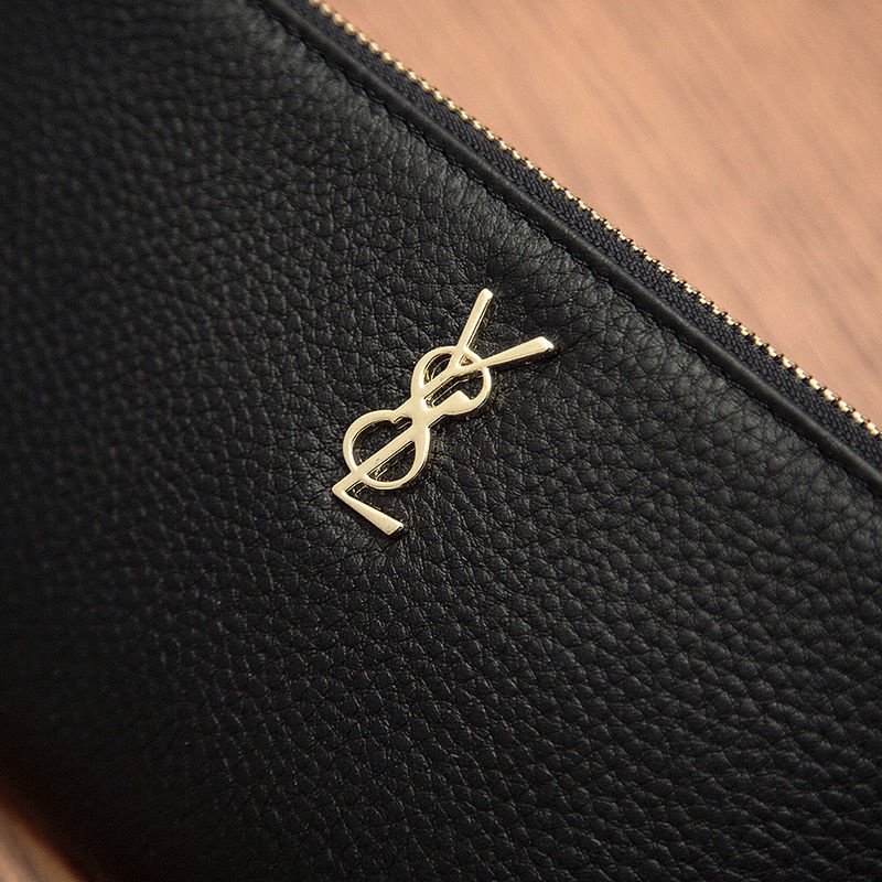 Ví Da Bò Siêu Mỏng Dáng Dài Kiểu Châu Âu Thiết Kế Đơn Giản Cho