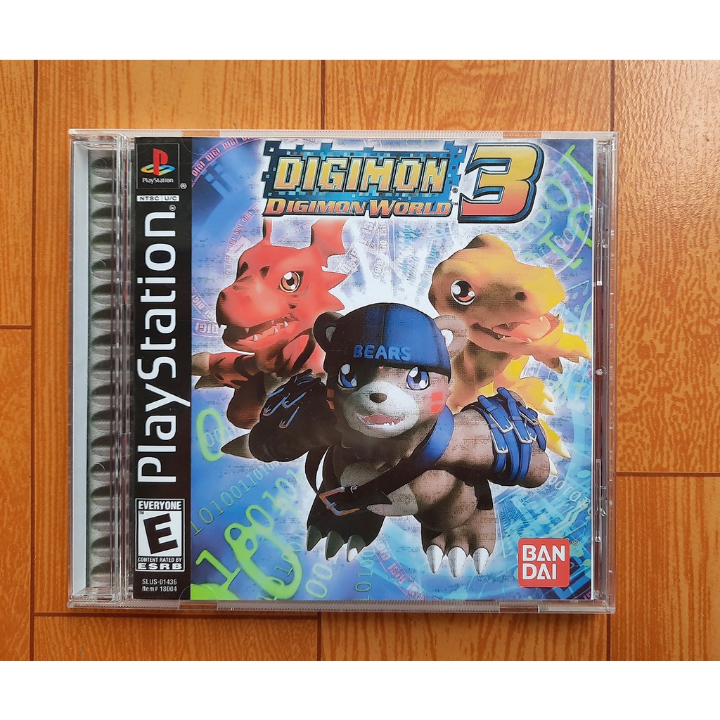 Game ps1 Digimon world 3 no brand