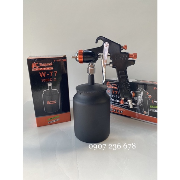 Súng phun sơn Kapusi K77 , súng phun sơn cầm tay mini