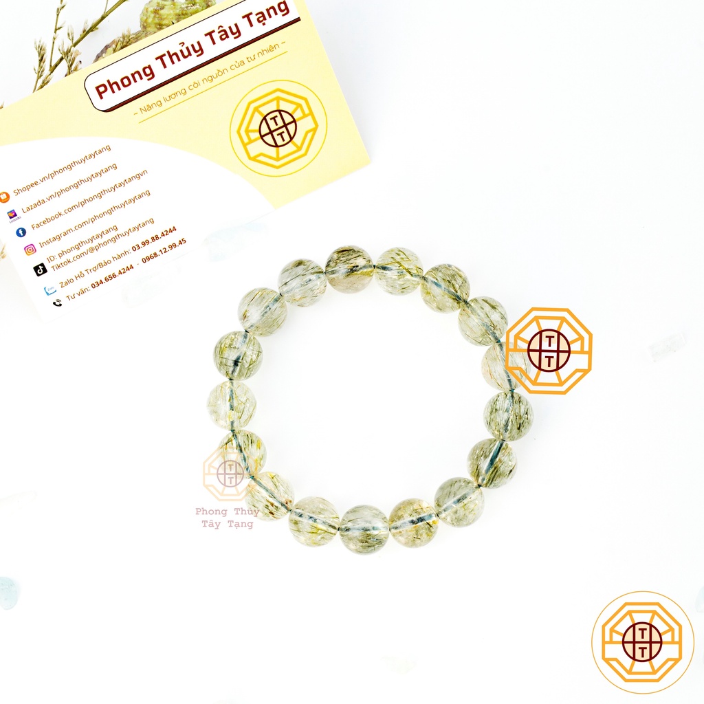 Vòng Tay Phong Thủy Cao Cấp  May Mắn Tài Lộc Tình Duyên - Phong Thủy Tây Tạng HCM