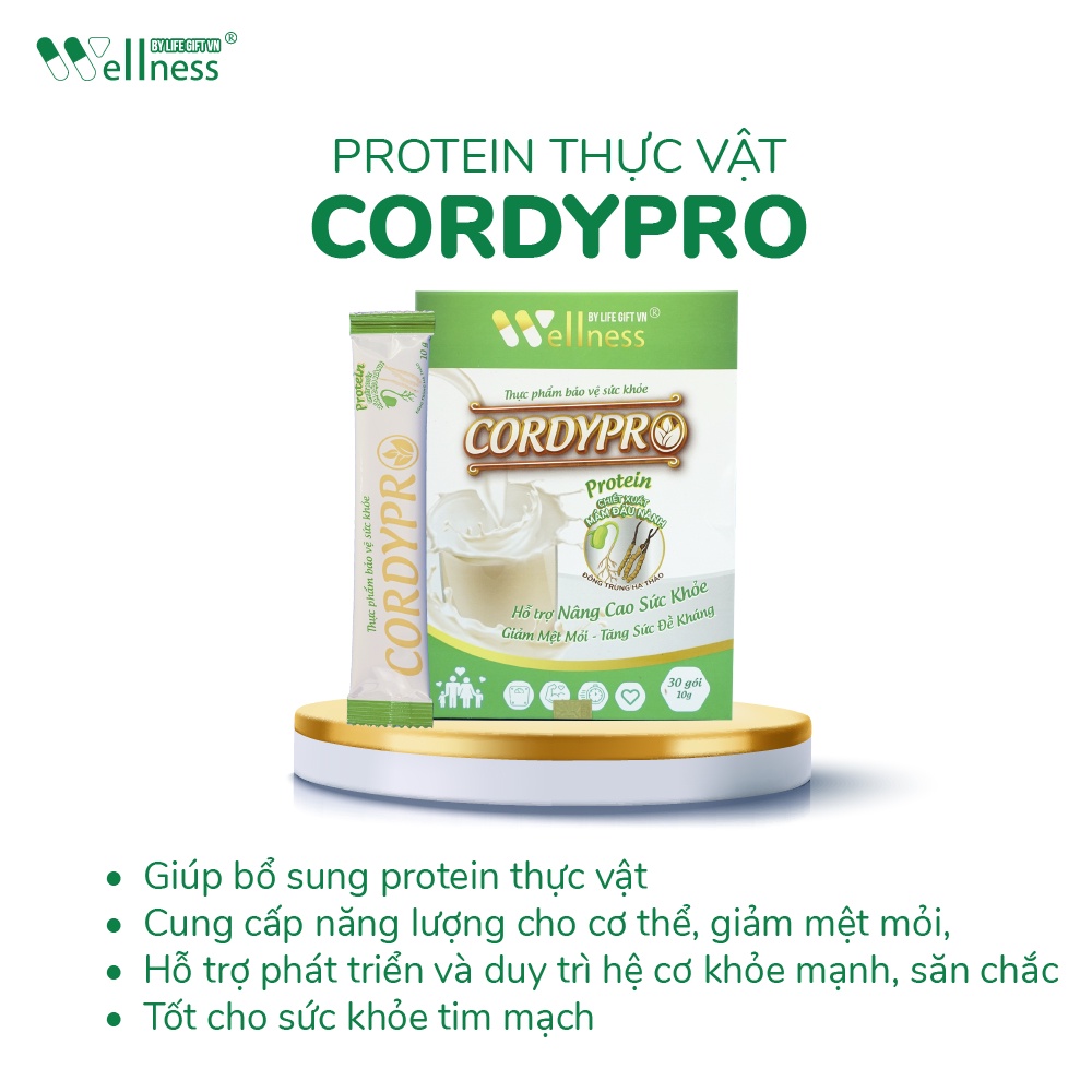 Thực phẩm Protein thực vật Cordypro