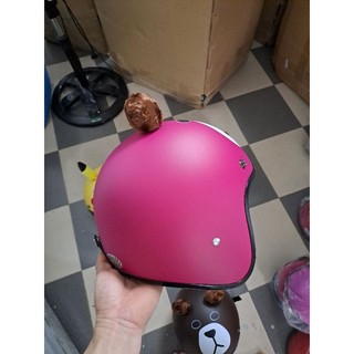 Mũ bảo hiểm picachu chùm tai 3/4