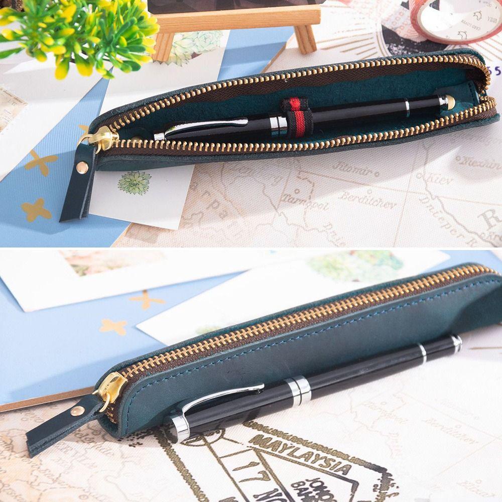 CHOOKEY Túi Đựng Bút Phong Cách Retro