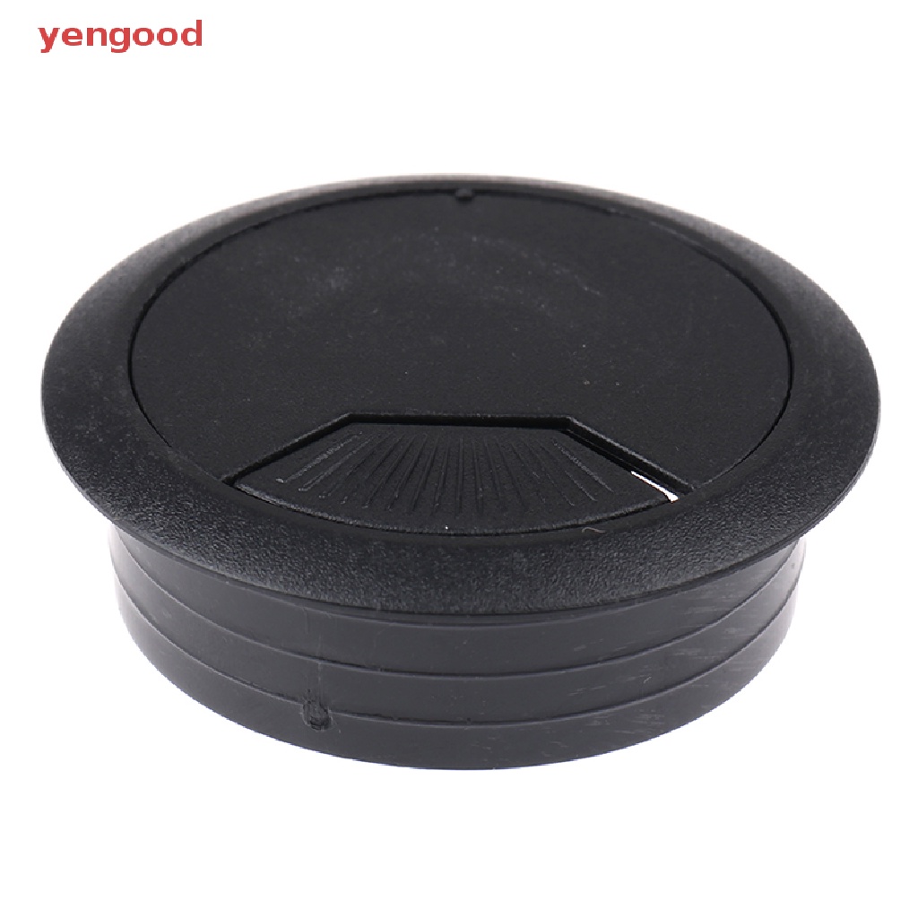 (YGD) Nắp Nhựa Đậy Lỗ Thoát Khí Cho Dây Cáp Máy Tính Bàn 50mm