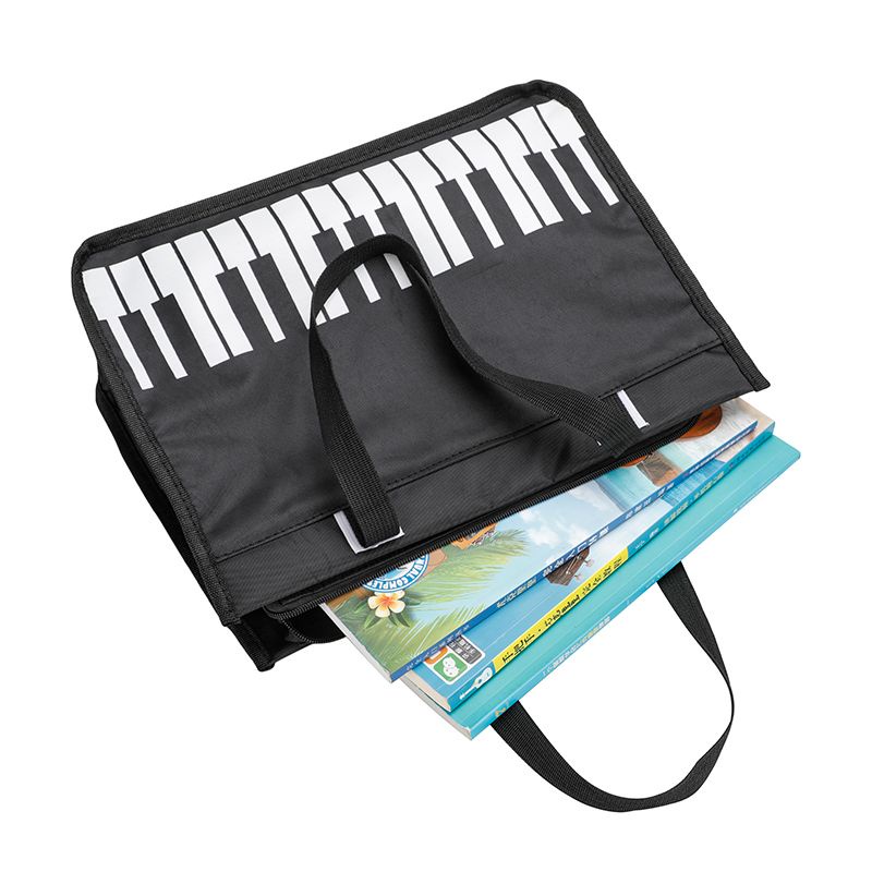 Túi Tote Đeo Vai Đựng Phím Đàn Piano Bằng Vải Canvas Chống Thấm Nước 11.30