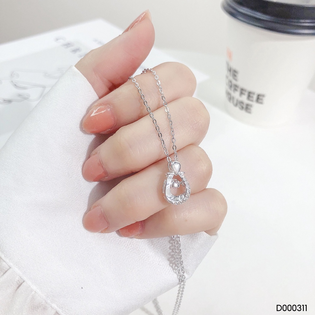 Dây chuyền Alice chất liệu bạc ý 925 thời trang phụ kiện trang sức Viễn Chí Bảo D000311