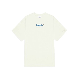 Áo Thun Levents Nam Popular Logo/ Cream Blue Local Brand Unisex Nữ Form Rông Tay Lỡ Màu Kem | tx.resell