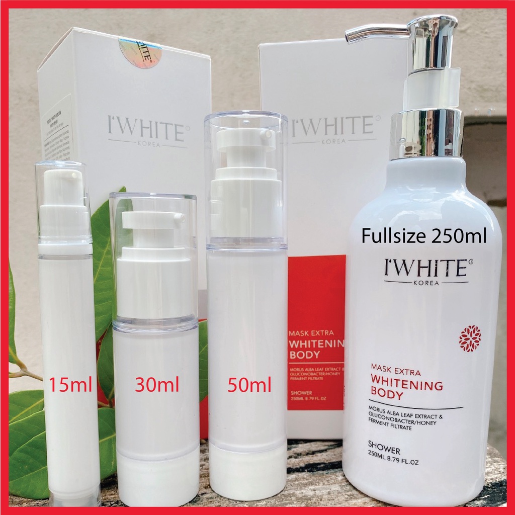 [Size chiết] Ủ trắng toàn thân tiện lợi giảm thâm sạm, đều màu da, giảm viêm nang lông IWhite Korea