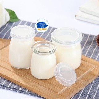 Hũ lọ thuỷ tinh làm sữa chua-có ảnh