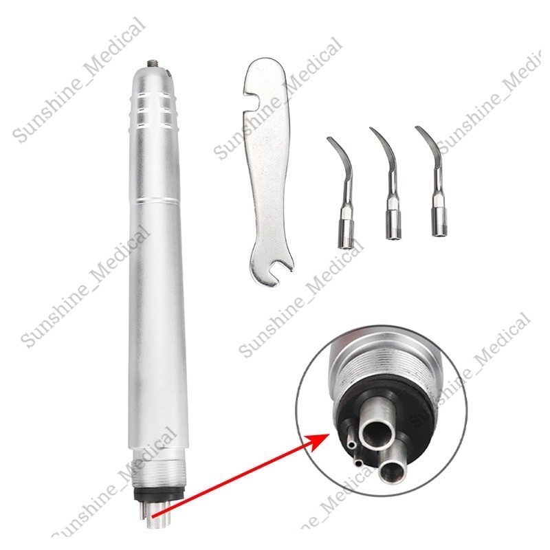 Tay lấy cao kết hợp rung rửa nội nha lắp vào tay nhanh ghế răng