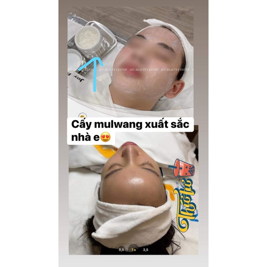 Cấy trắng Mulkwang Nano Hàn Quốc tại spa 200g làm cho 40 lần - Ủ trắng da Mulkwang Hàn Quốc